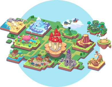 Prodigy math map